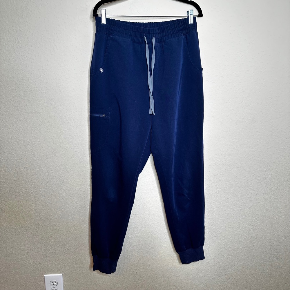 FIGS Navy Blue Technical Collection Scrub Joggers Mens Medium W20SW2028
